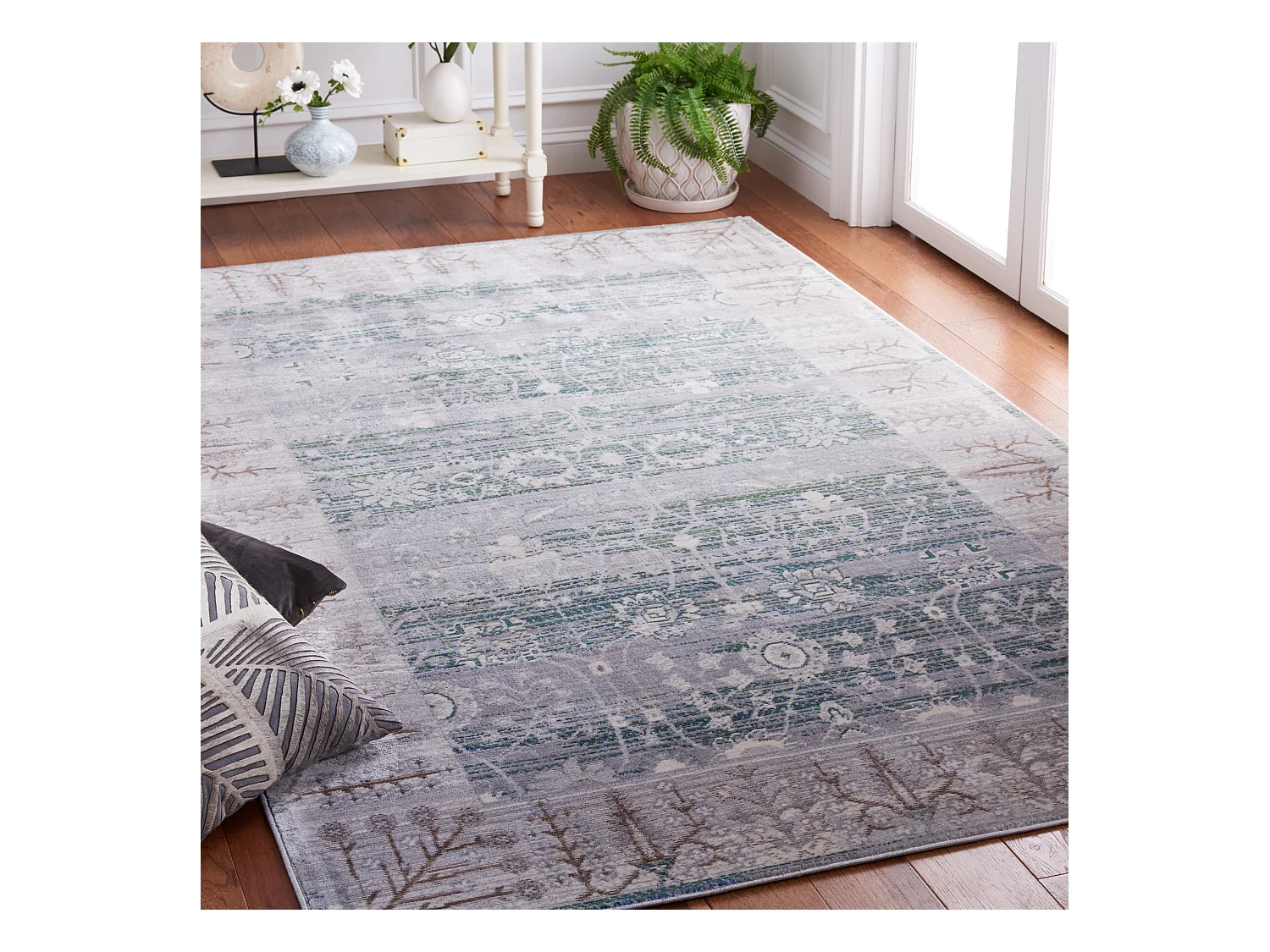 Tapis Gris 122 X 183 cm - Iris