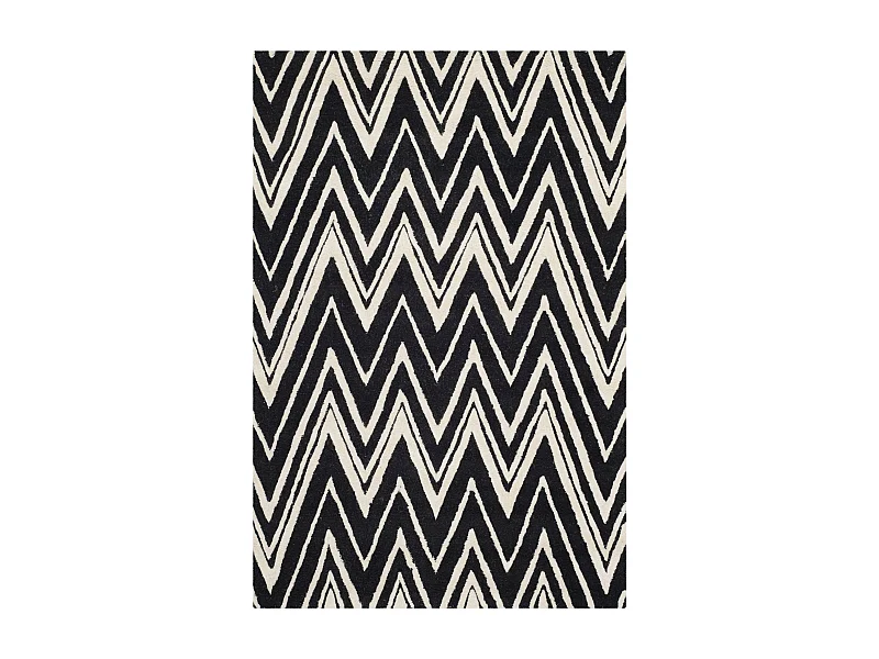 Tapis Noir/Neutre 91 X 152 cm - Thessaly