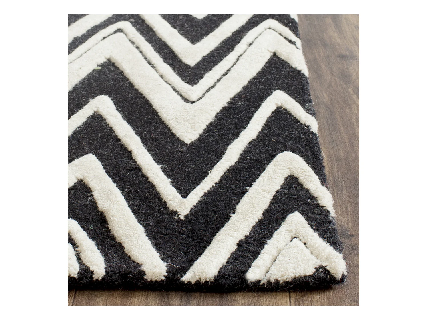 Tapis Noir/Neutre 91 X 152 cm - Thessaly