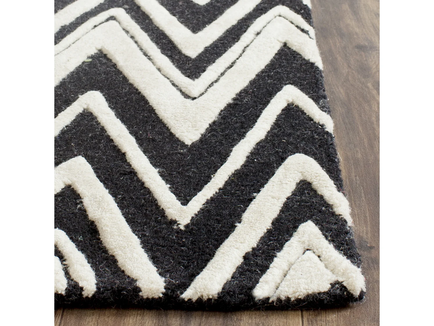 Tapis Noir/Neutre 91 X 152 cm - Thessaly