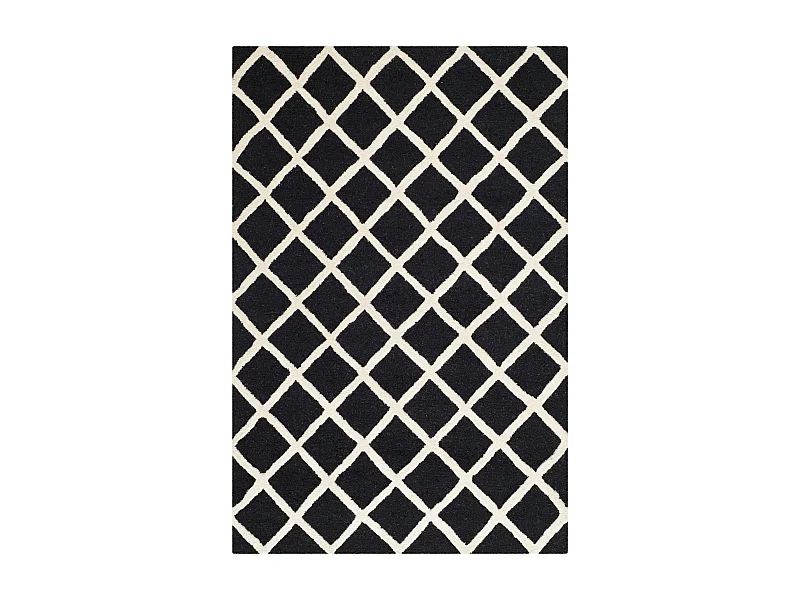 Tapis Noir/Neutre 122 X 183 cm - Sophie