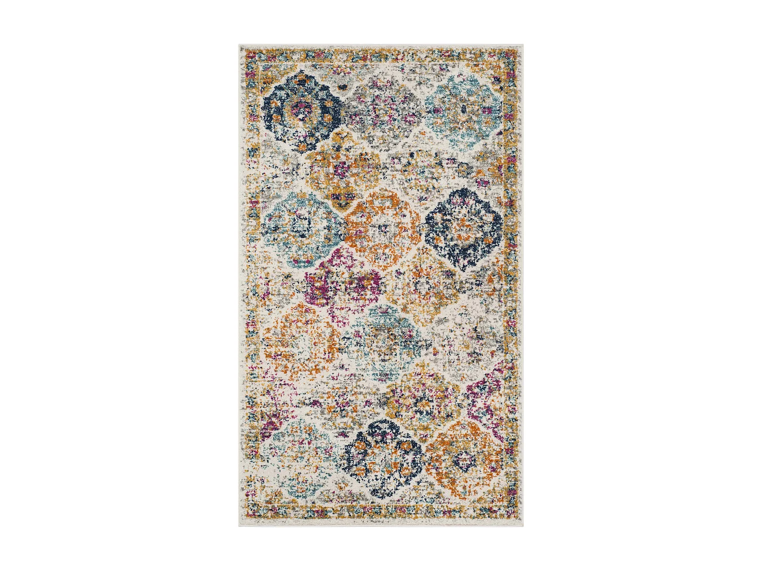Tapis Neutre/Multicolore 122 X 183 cm - Mopani