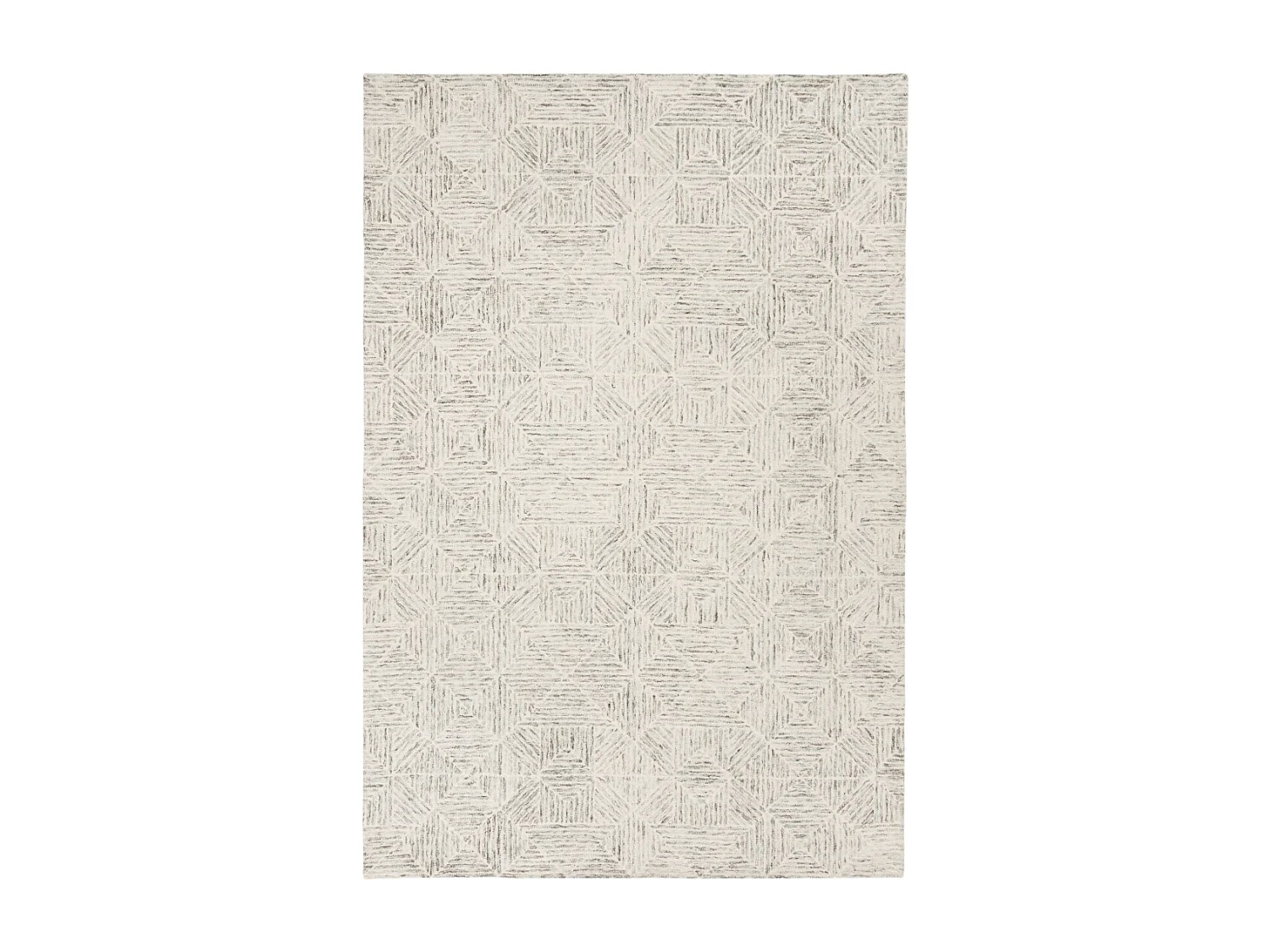 Tapis Ivoire/Bleu clair 61 X 91 cm - Delyth