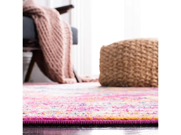Tapis Fuchsia/Or 160 X 229 cm - Shannon