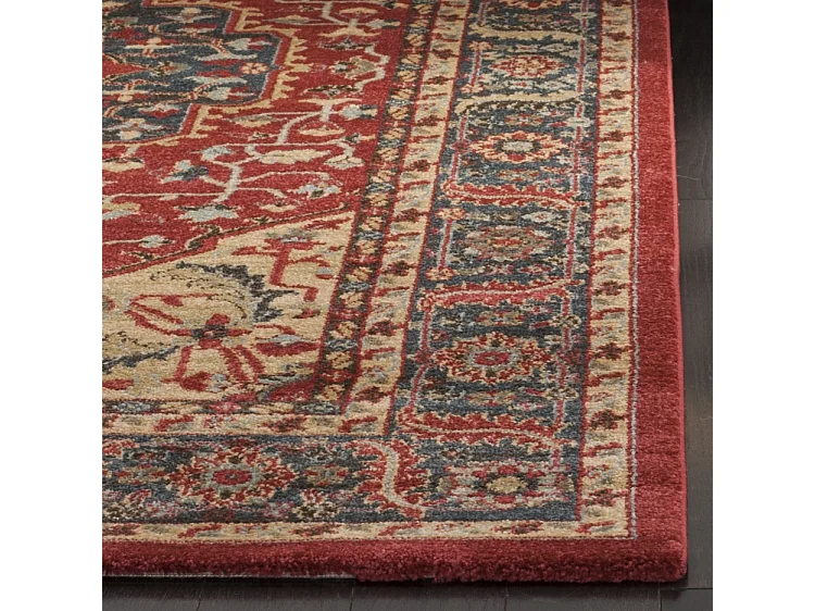 Tapis Bleu/Rouge 66 X 244 cm - Chiara