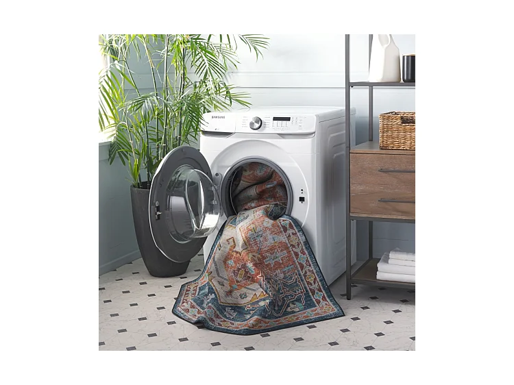 Tapis Bleu/Rouge 183 X 274 cm - Mirella