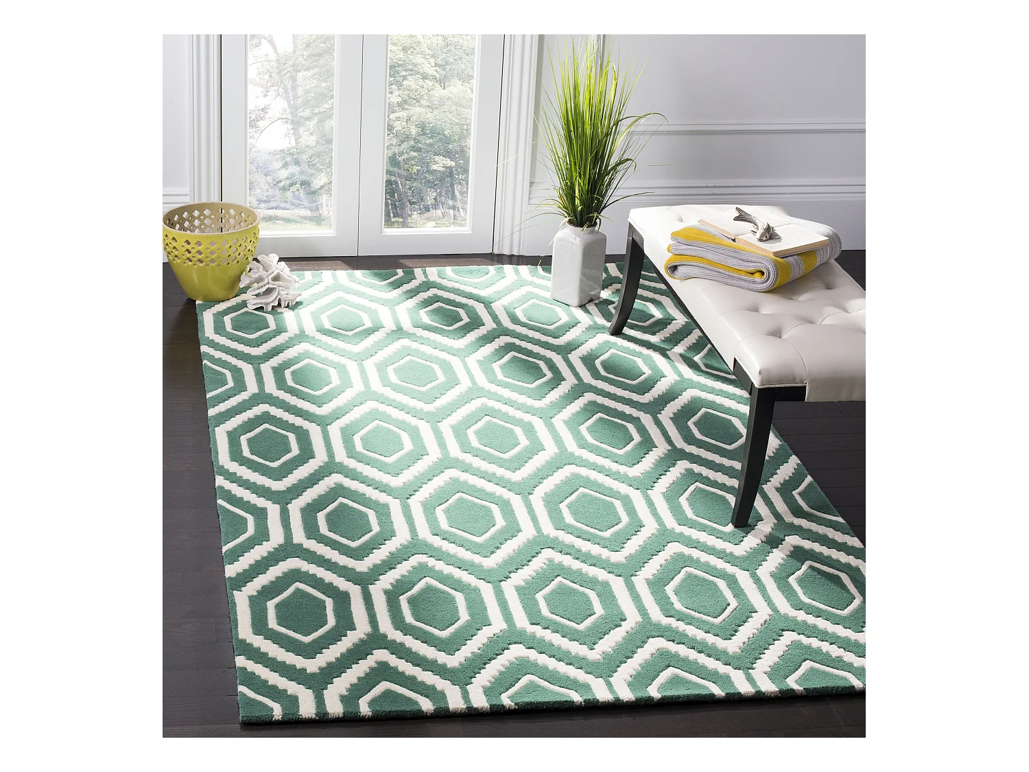 Tapis Bleu/Neutre 183 X 274 cm - Essex