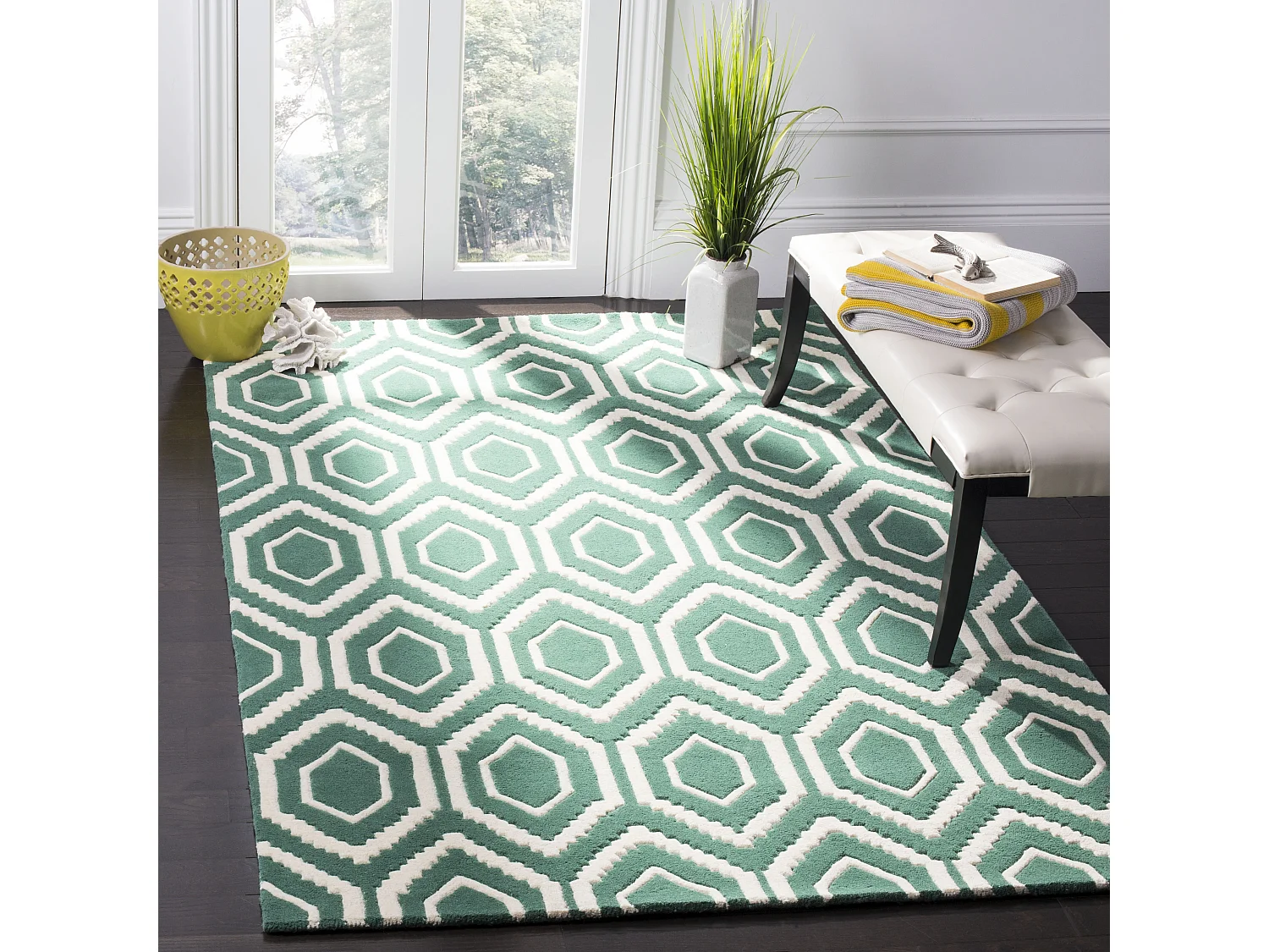 Tapis Bleu/Neutre 183 X 274 cm - Essex