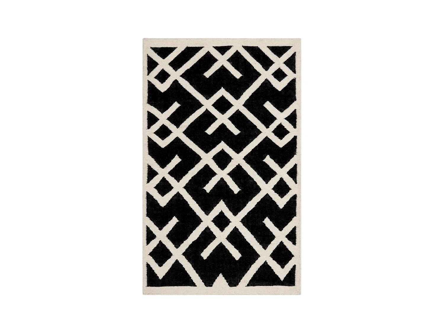 Tapis Noir/Neutre 183 X 274 cm - Marion