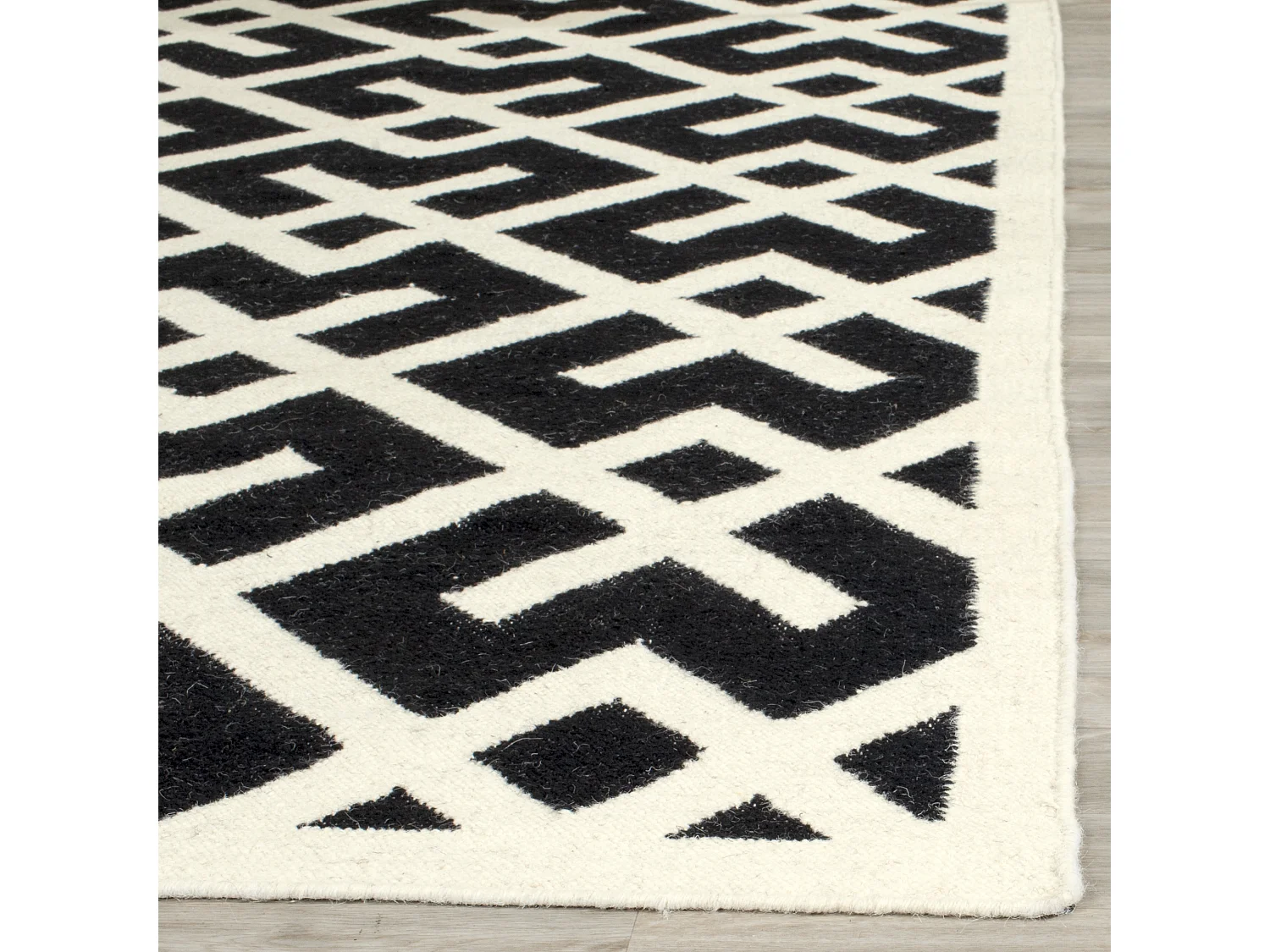Tapis Noir/Neutre 183 X 274 cm - Marion