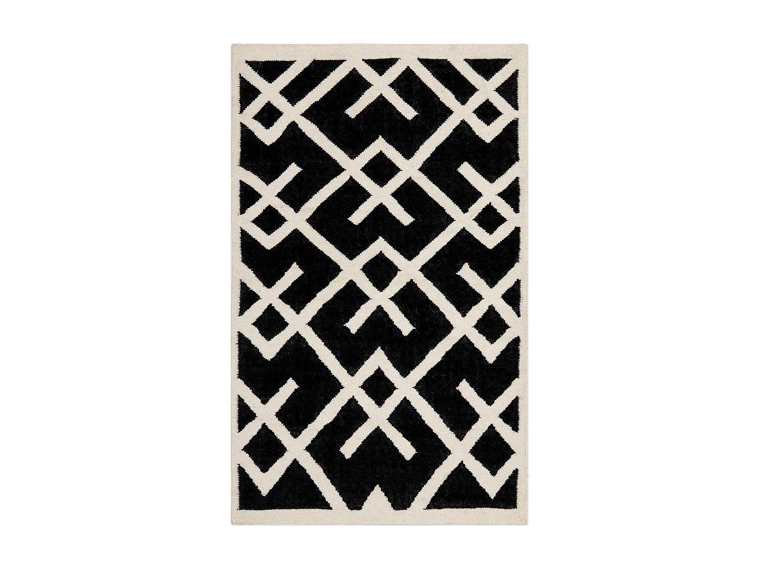 Tapis Noir/Neutre 183 X 274 cm - Marion
