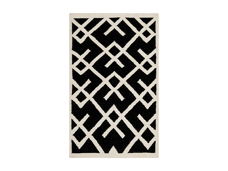 Tapis Noir/Neutre 183 X 274 cm - Marion