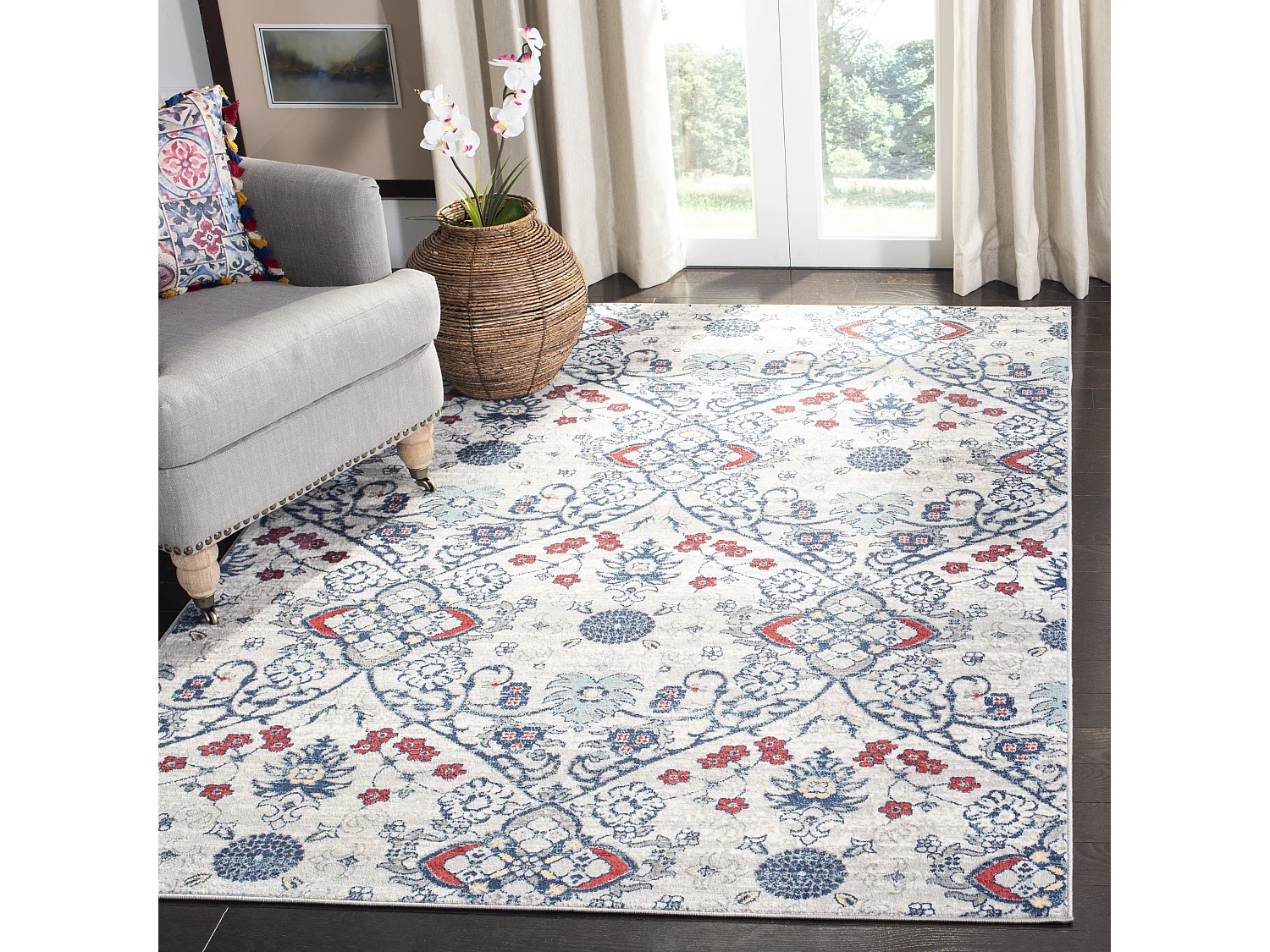 Tapis Bleu marine 122 X 183 cm - Gwyneth