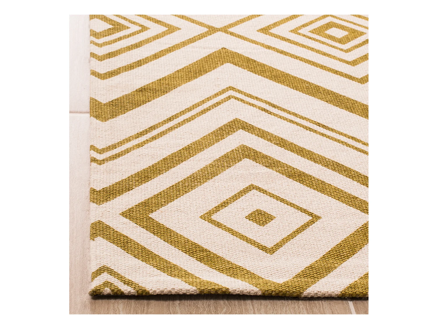Tapis Neutre/Vert 152 X 244 cm - Simone