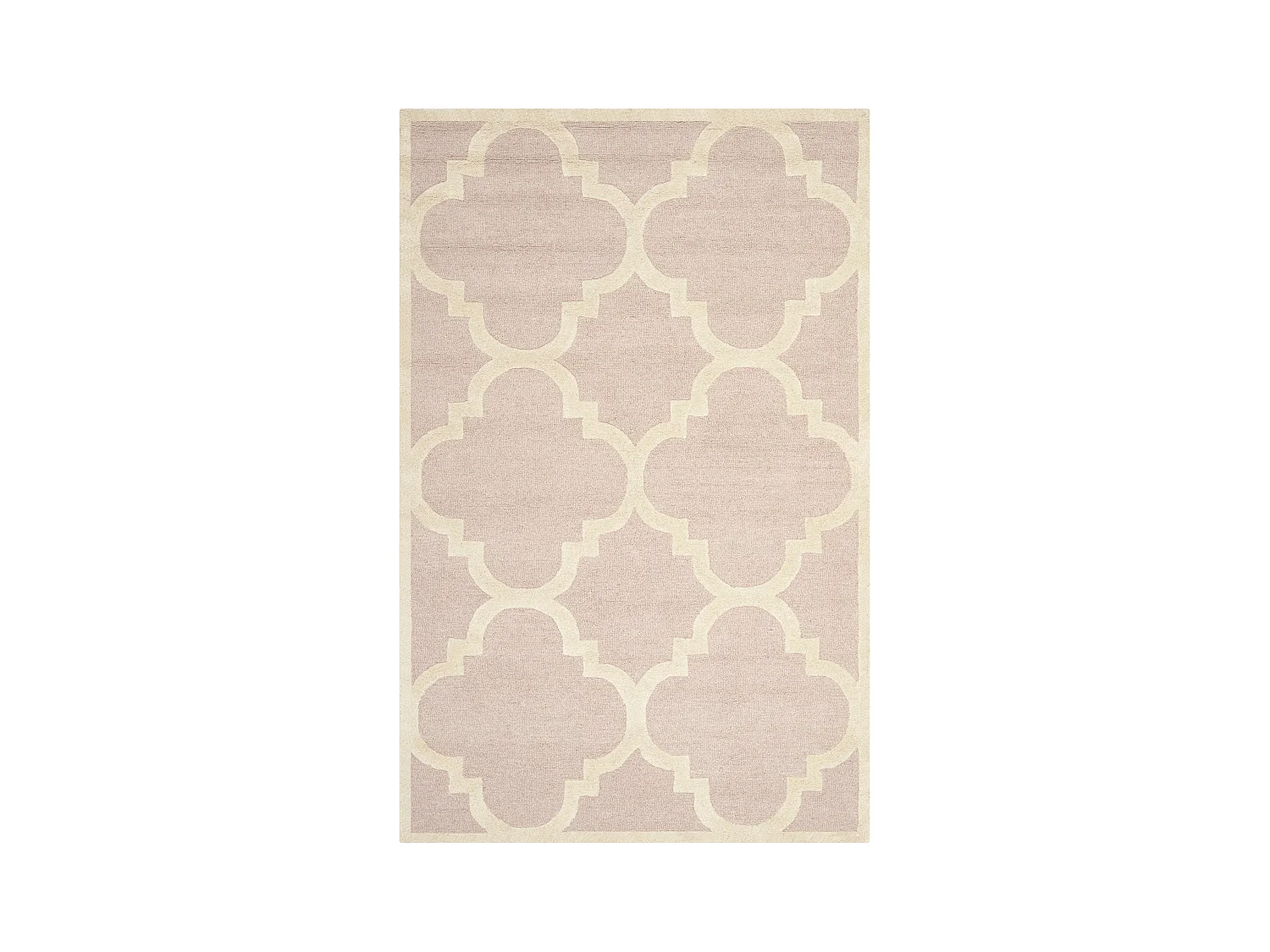 Tapis Rose/Neutre 152 X 244 cm - Lenora