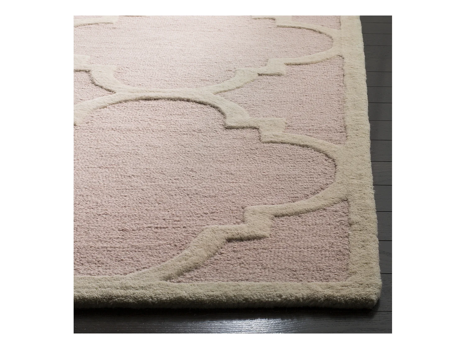 Tapis Rose/Neutre 152 X 244 cm - Lenora