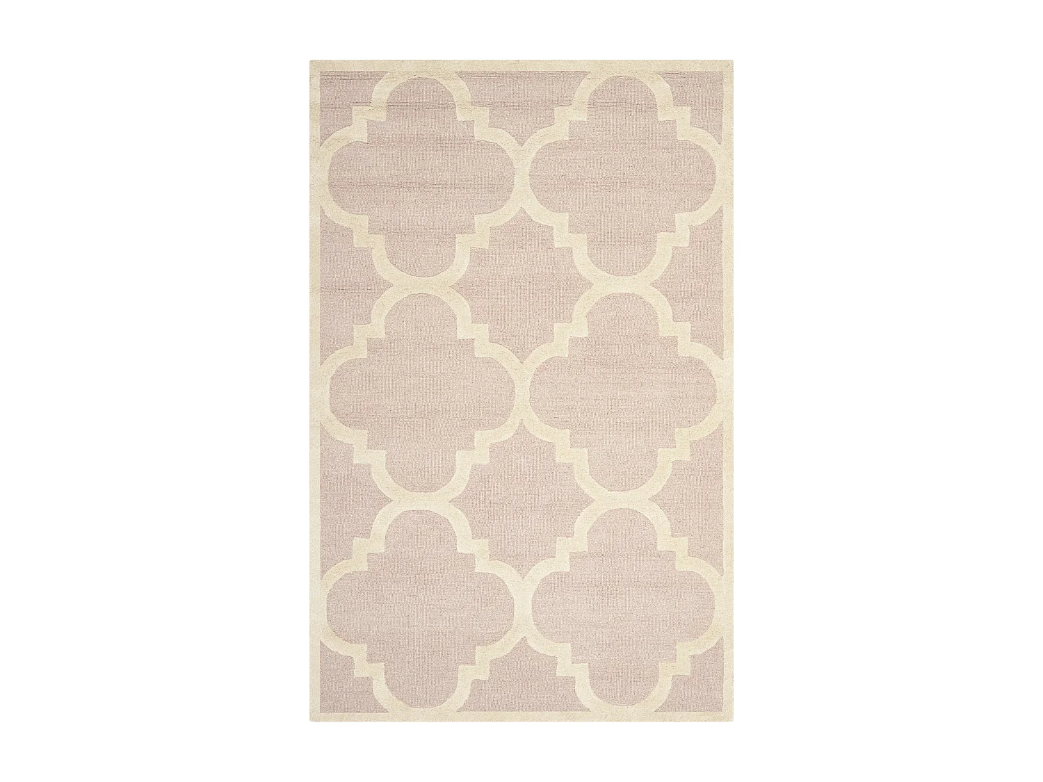 Tapis Rose/Neutre 152 X 244 cm - Lenora