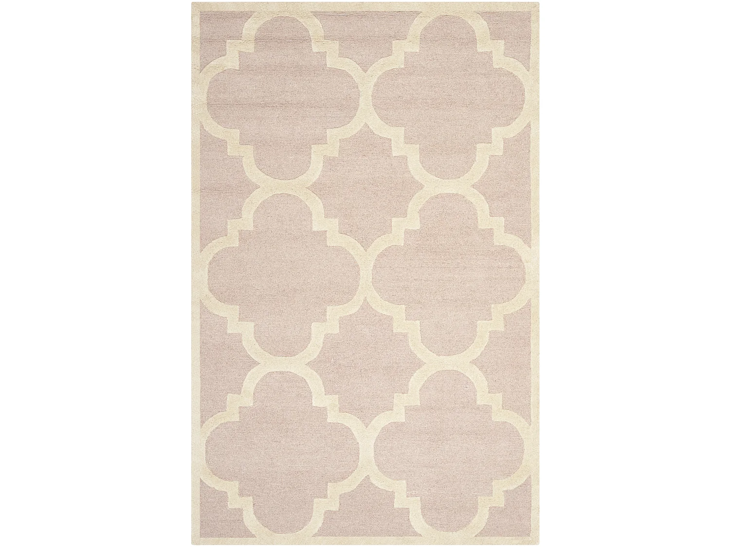Tapis Rose/Neutre 152 X 244 cm - Lenora
