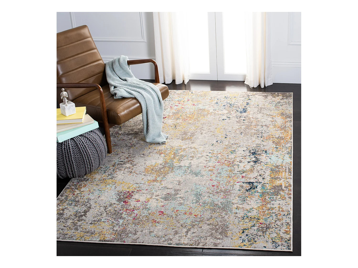 Tapis Gris 160 X 229 cm - Mateo