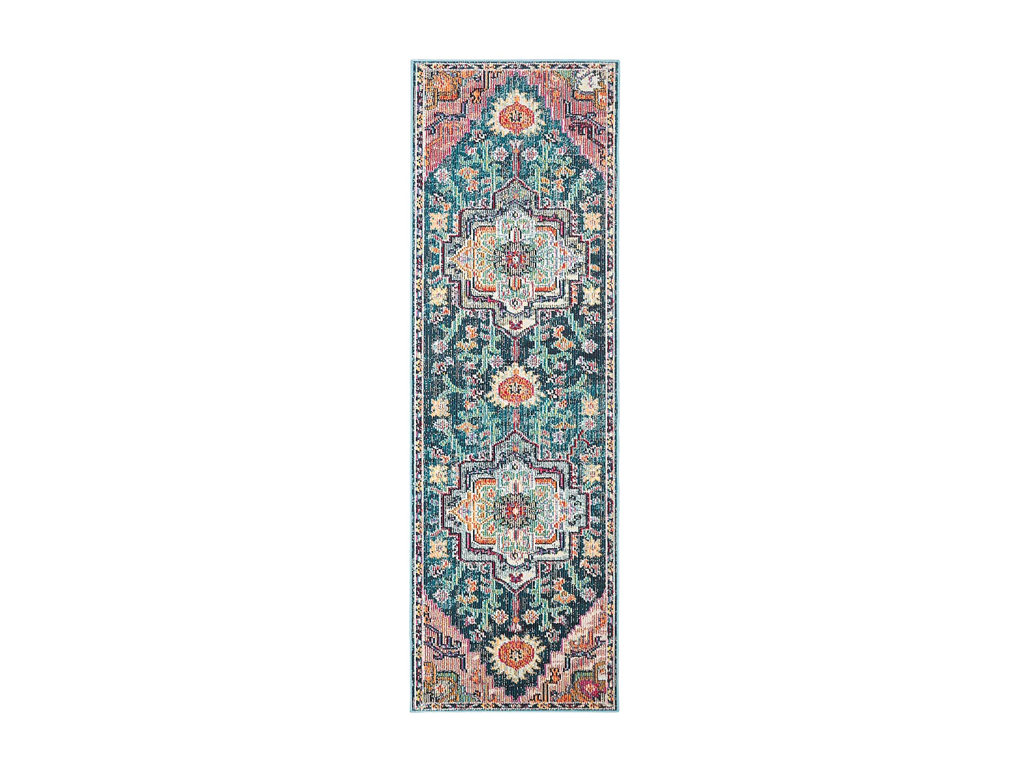 Tapis Bleu/Rose 66 X 213 cm - Desi