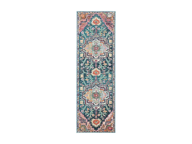 Tapis Bleu/Rose 66 X 213 cm - Desi