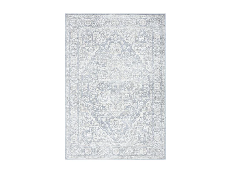 Tapis Gris clair/Ivoire 160 X 229 cm - Melany