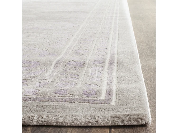Tapis Gris/Violet 201 X 279 cm - Annabelle