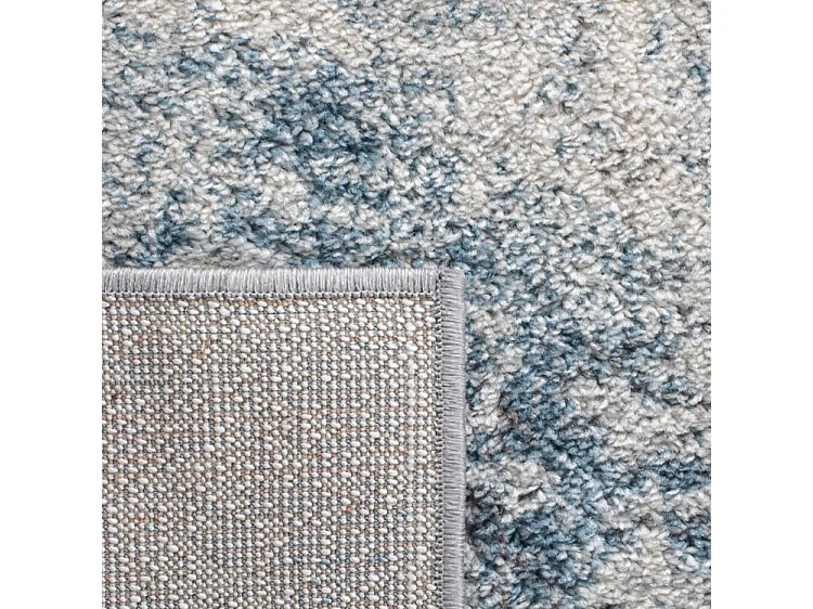 Tapis Neutre/Bleu 91 X 152 cm - Jada