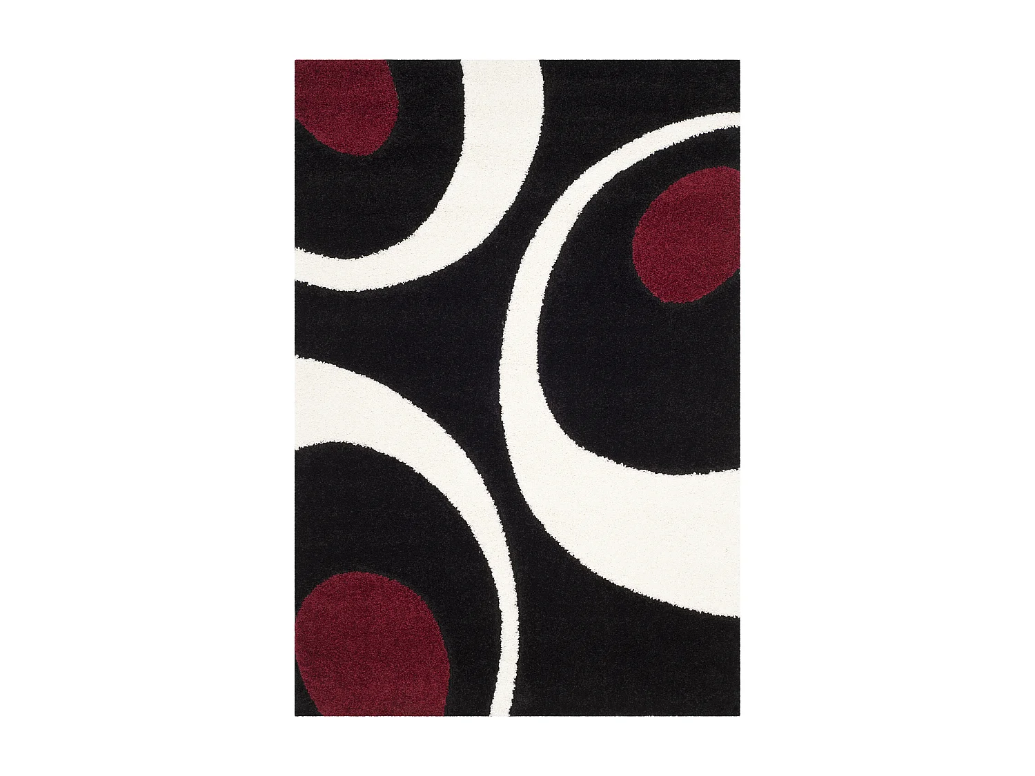 Tapis Noir/Neutre 160 X 229 cm - Vero