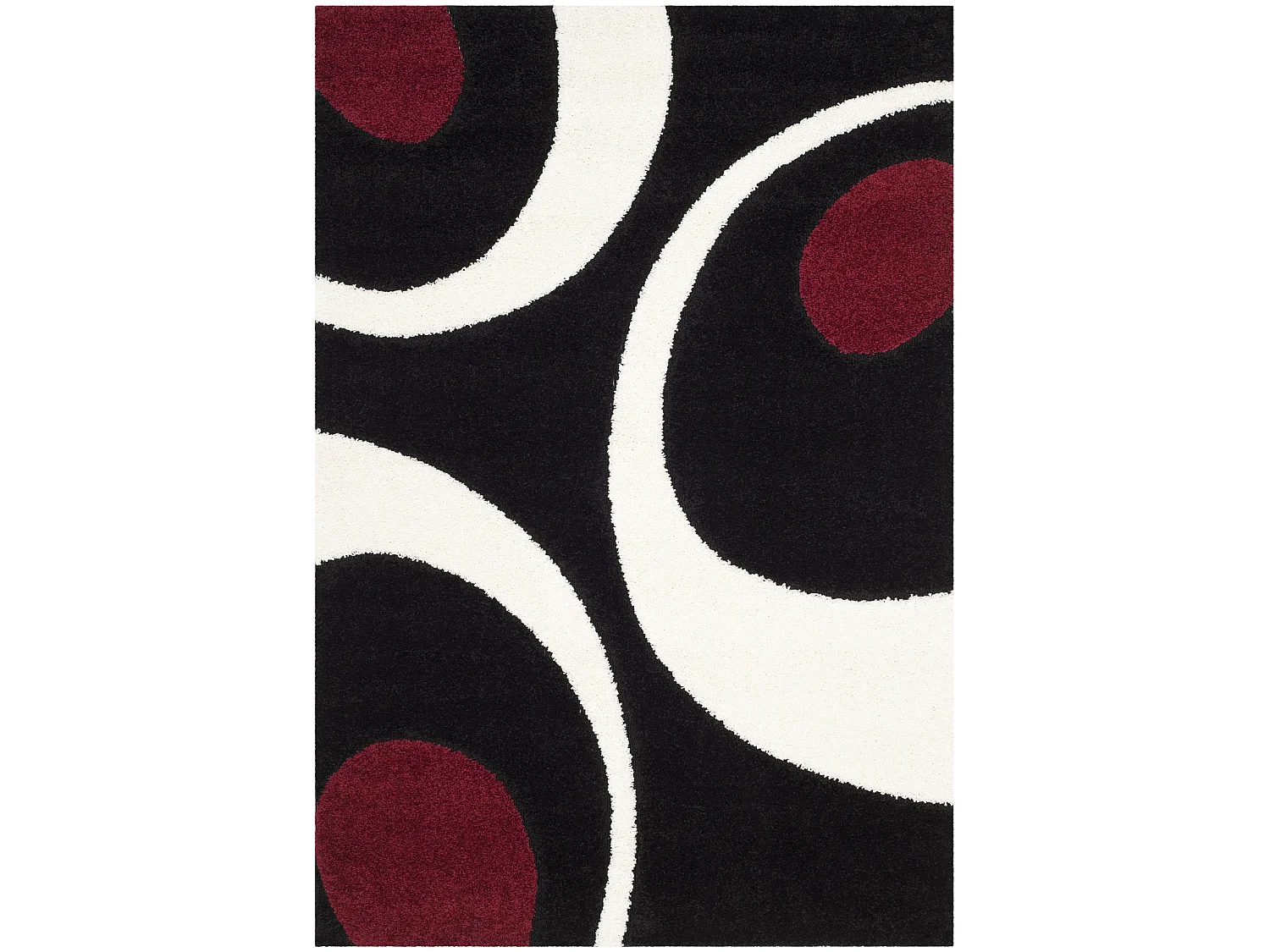 Tapis Noir/Neutre 160 X 229 cm - Vero