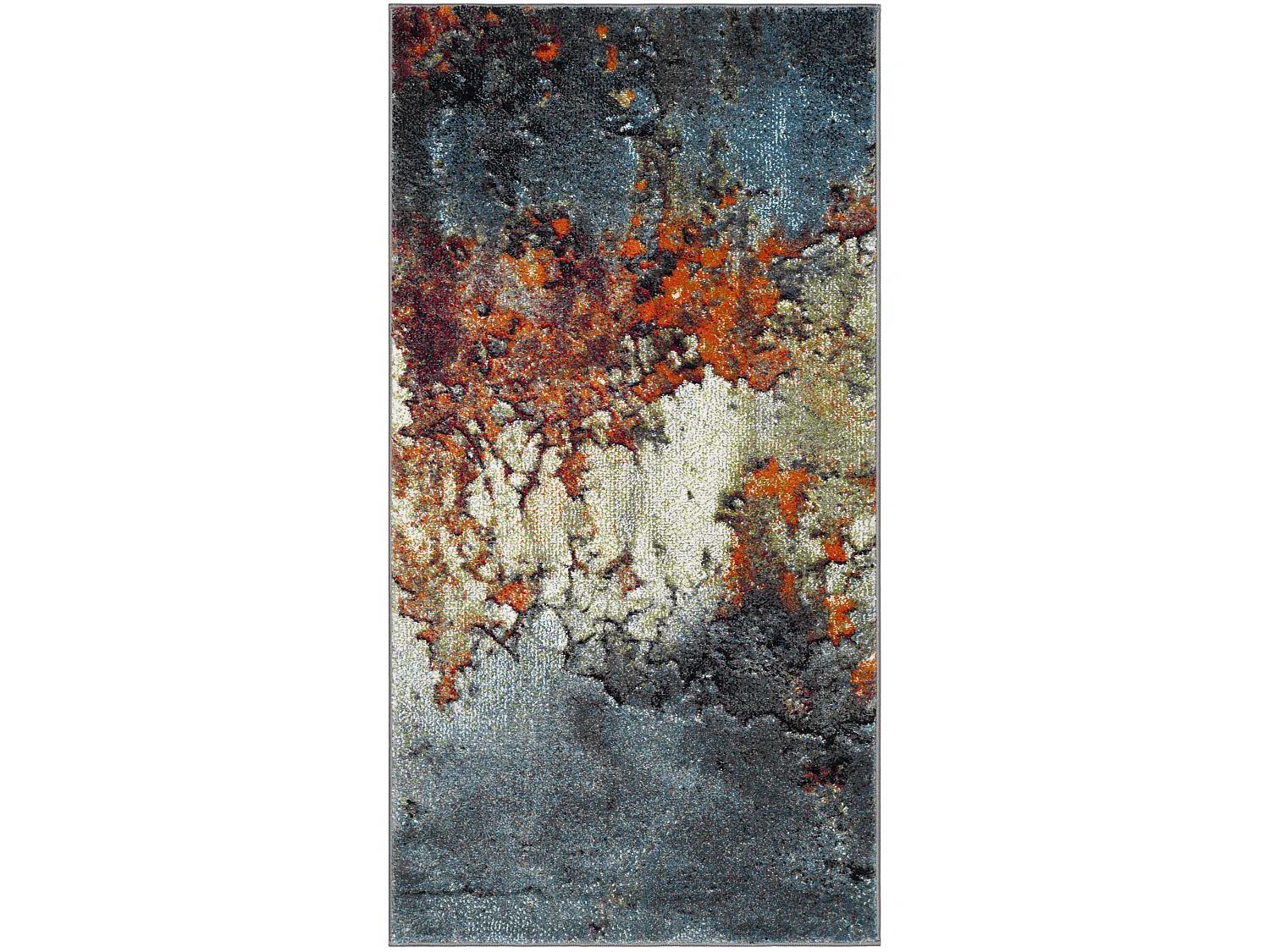 Tapis Bleu 79 X 152 cm - Stephaine