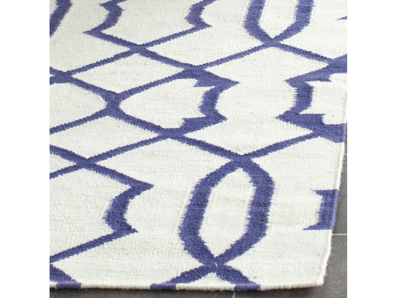 Tapis Neutre/Violet 122 X 183 cm - Margo