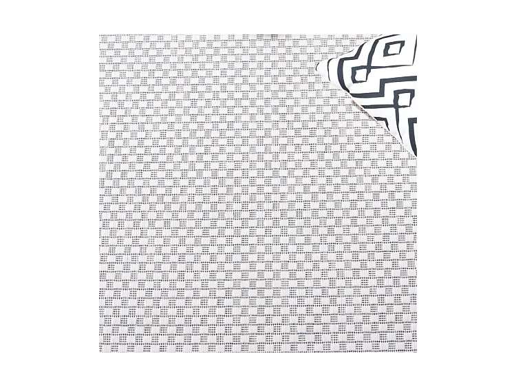 Tapis Ivoire/Marine 79 X 152 cm - Aeliana