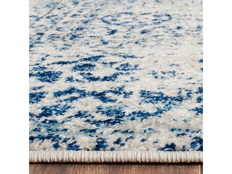 Tapis Neutre/Bleu 160 X 229 cm - Carine