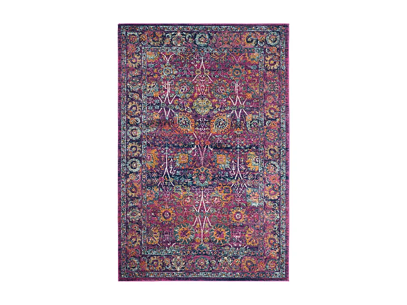 Tapis Rose/Multicolore 155 X 229 cm - Galena