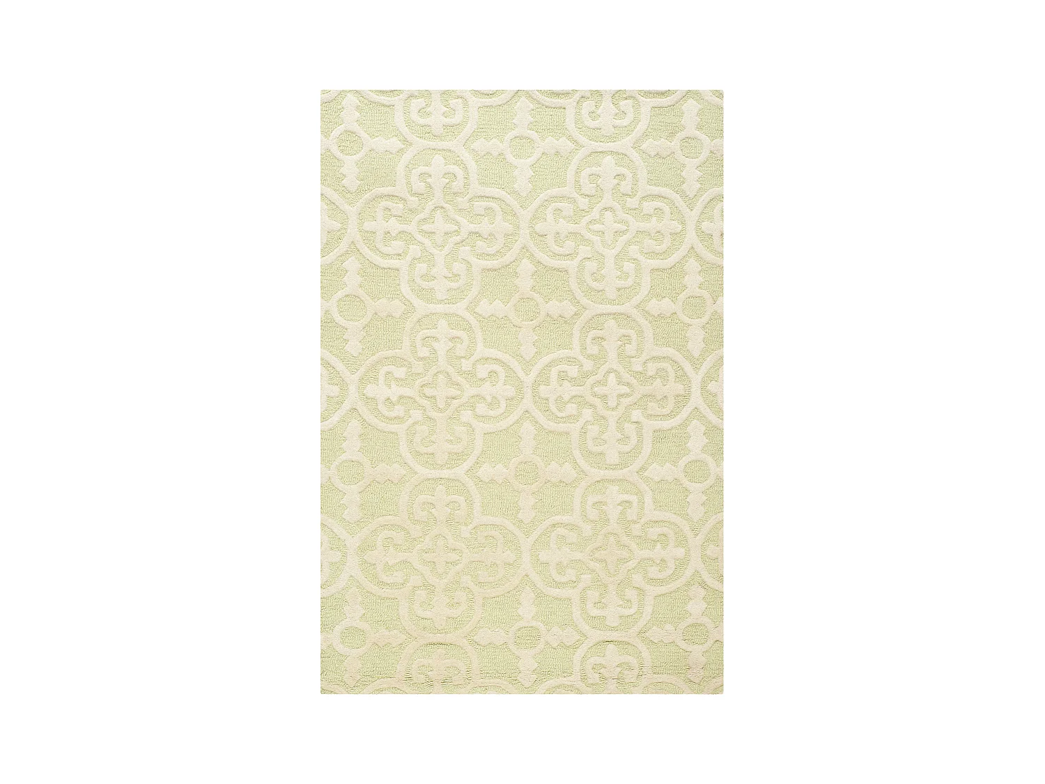 Tapis Vert/Neutre 122 X 183 cm - Bessa