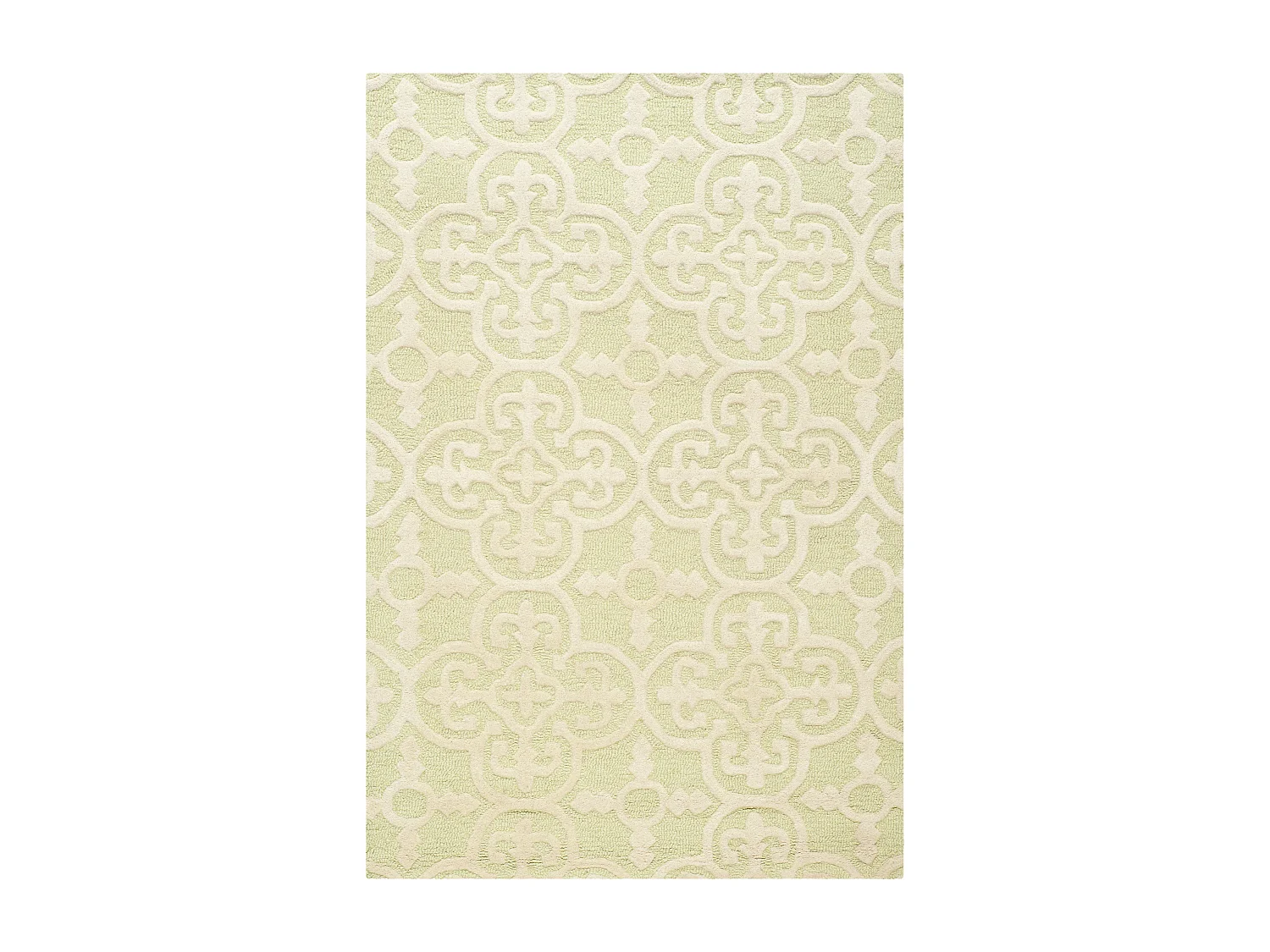 Tapis Vert/Neutre 122 X 183 cm - Bessa