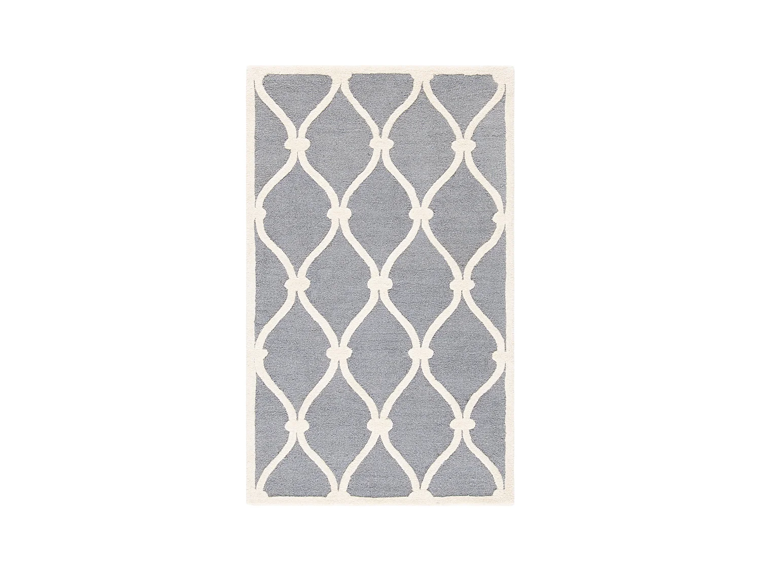 Tapis Gris/Neutre 91 X 152 cm - Hugo