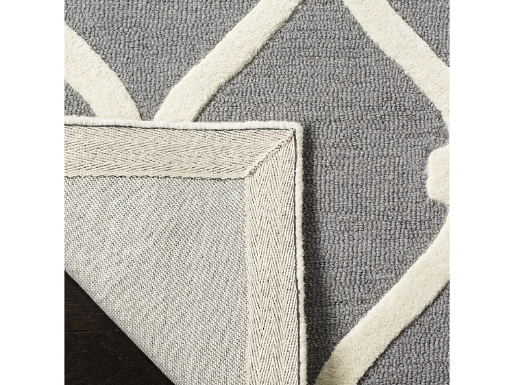 Tapis Gris/Neutre 91 X 152 cm - Hugo