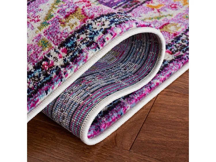 Tapis Violet/Rose 66 X 122 cm - Milà