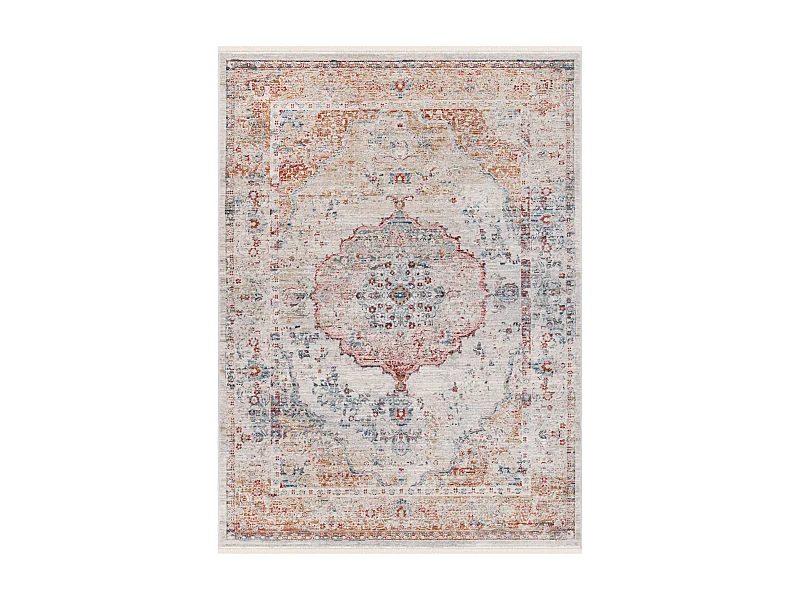 Tapis Gris/Bleu 122 X 183 cm - Emely