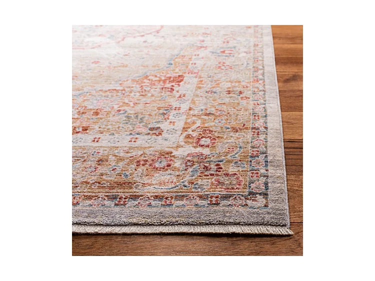 Tapis Gris/Bleu 122 X 183 cm - Emely