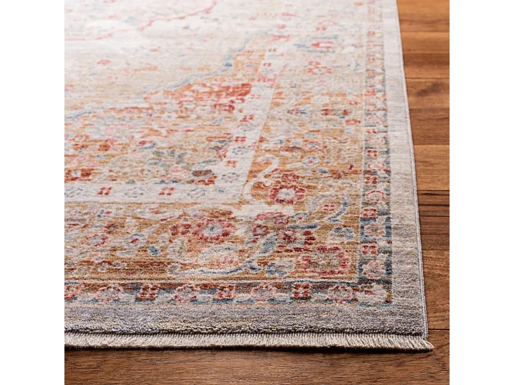 Tapis Gris/Bleu 122 X 183 cm - Emely