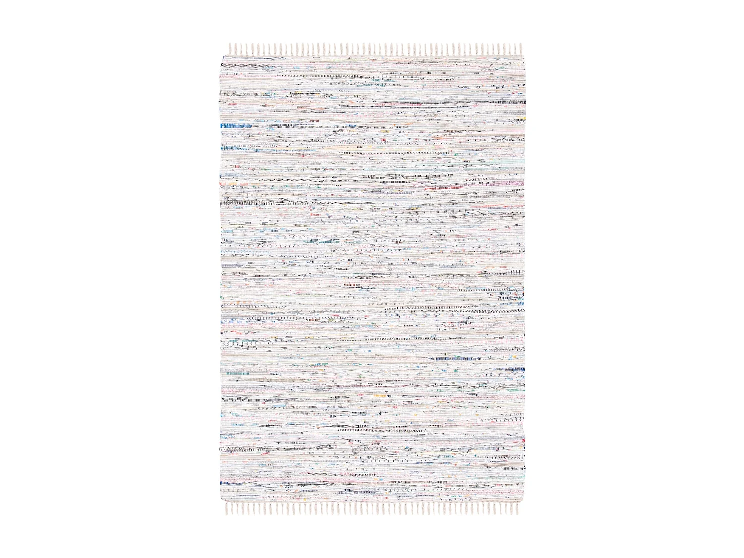 Tapis Blanc/Multicolore 152 X 244 cm - Elena