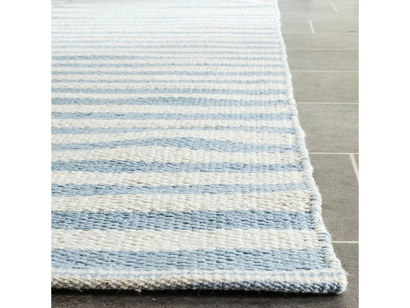 Tapis Neutre/Bleu 152 X 213 cm - Arian