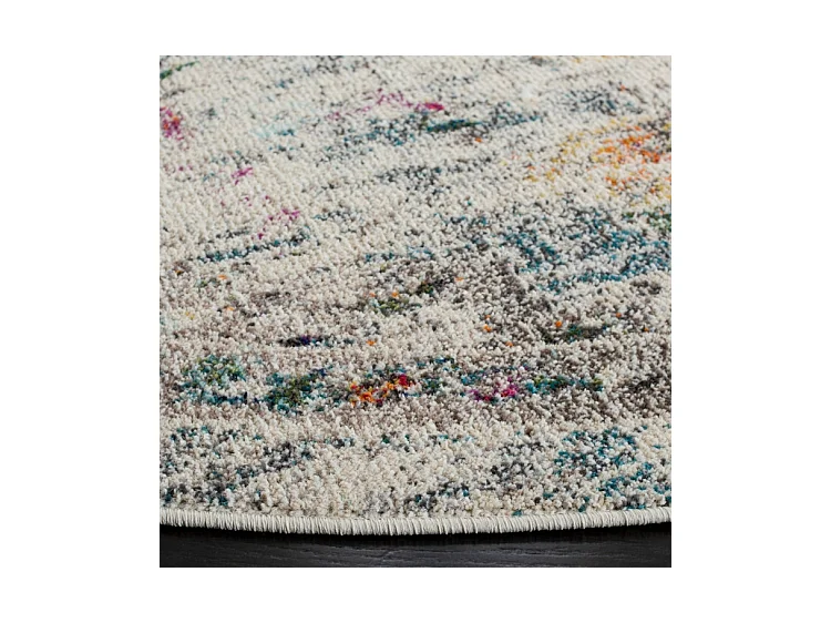 Tapis Gris/Or 152 X 152 cm - Malaya