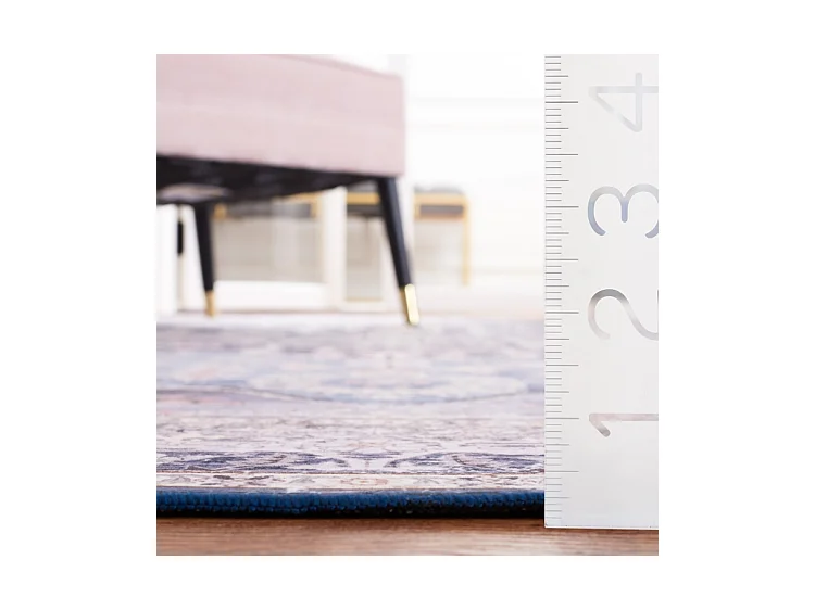 Tapis Bleu/Gris 76 X 244 cm - Brisa