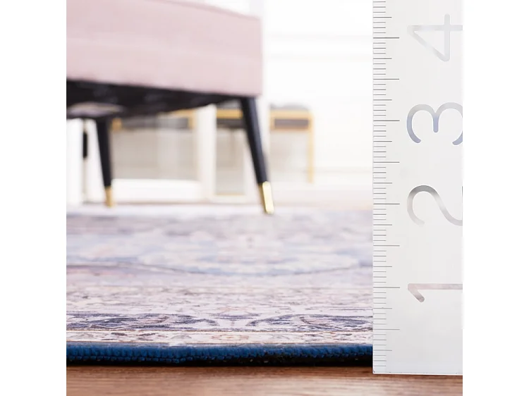 Tapis Bleu/Gris 76 X 244 cm - Brisa