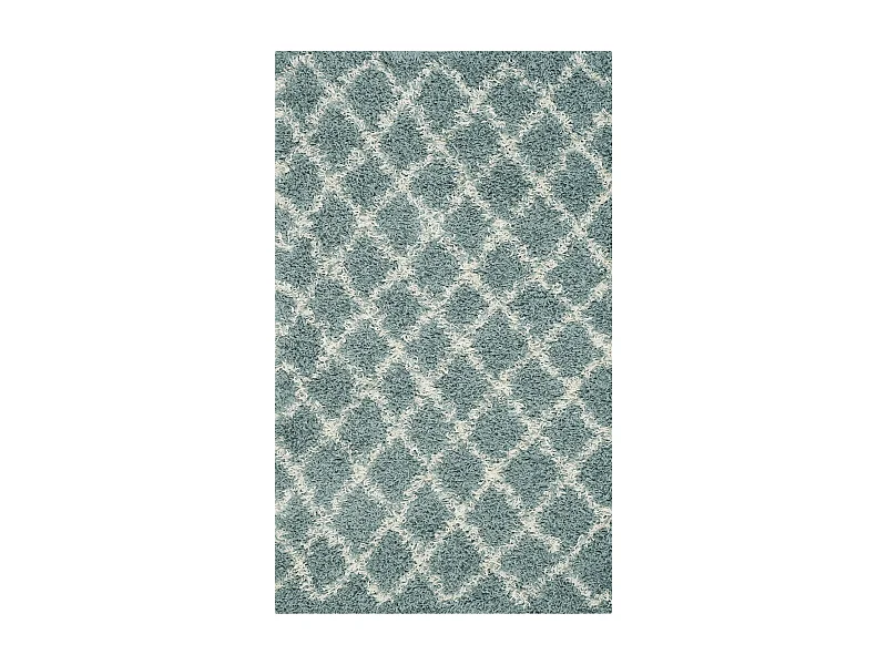 Tapis Vert/Neutre 91 X 152 cm - Natalia