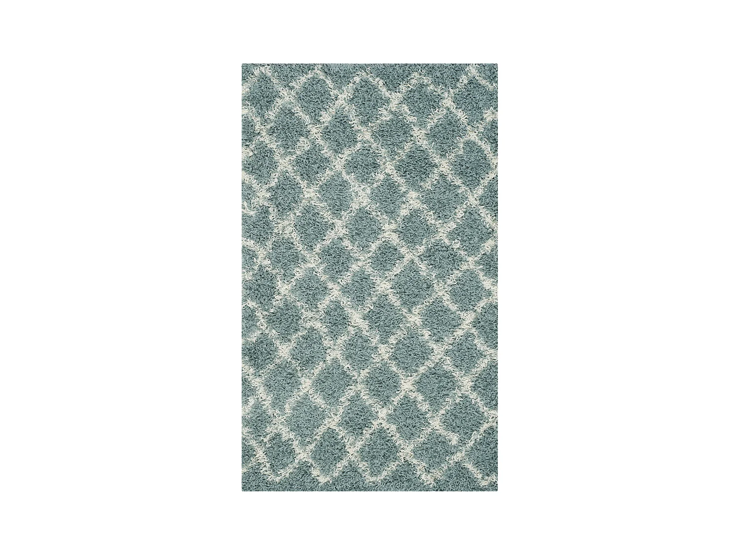 Tapis Vert/Neutre 91 X 152 cm - Natalia